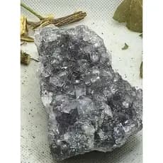 Pedra Ametista com Agata Drusa 222gr cód 130