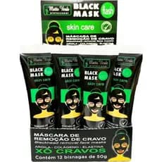 Kit 10 Unidades Mascara Preta Removedora De Cravos
