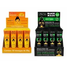 Kit 10 Máscara Removedora de Cravo + 10 Protetor Solar FPS 30 Revenda