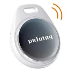 Peining Smart Tag Localizador TX04 para iOS Design Compacto Portátil Alarme Sonoro 60-70dB Compatível com iPhone