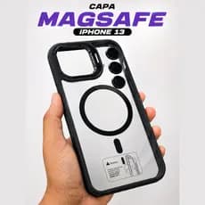 Capa MagSafe iPhone 13 / 13 PRO MAX Anti Impacto Com Protetor de Câmera Kit Completo Premium
