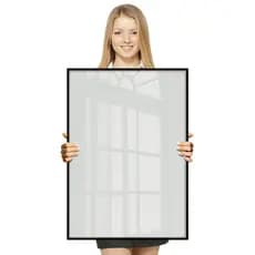 Moldura A2 40x60 Quadro Acetato Para Retrato Foto Poster Certificado