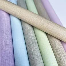 Papel De Parede Tecido Imita Algodão Textura Em Relevo Vinilico Lávavel Sala Quarto Infantil