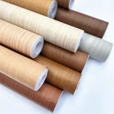 Papel De Parede Vinil Amadeirado Adesivo Madeira Lavável 10m