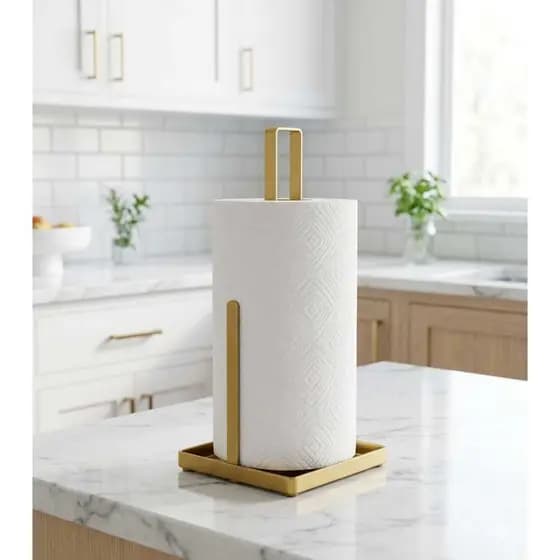 Suporte Porta Papel Toalha Organizador Cozinha