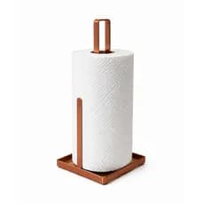 Suporte Porta Papel Toalha Organizador Cozinha - COBRE
