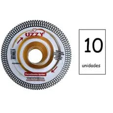 10 Disco de Corte Porcelanato Spider 110x20x22,2|20mm - Uzzy- kit 5 ou 10 unidades- REVENDEDOR
