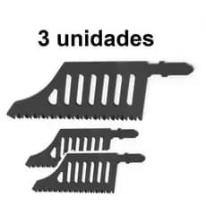 3 Lâmina Serra Tico-tico Avançada  Marcenaria Móvel- kit revendedor