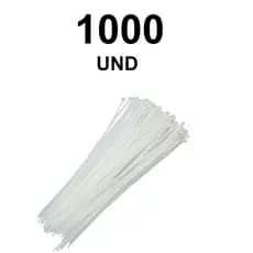 500 ou 1000 Abraçadeira de nylon ( 7,6 de largura)branco  enforca gato cinta de plástica