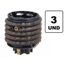 3 Resistência TIPO  Gorducha 4Temperaturas chuveiro 220V 5700W- 3 OU 2 unidade