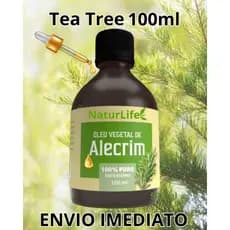 Óleo de Alecrim Vegetal 100% Puro 100ml Prensado a Frio 100% ÓLEO VEGETAL ALECRIM