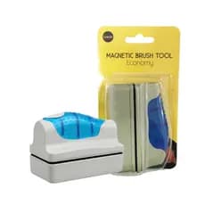 Limpador Grande Magnetico para Aquario Limpa Vidro Peixe Pet