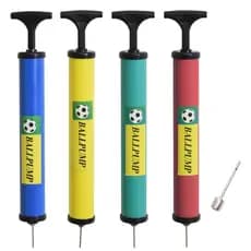 Bomba Ar Manual Com Bico Para Encher Bola + Mangueira