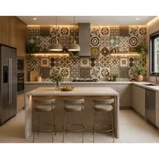 Papel de Parede Azulejo Cozinha, Banheiro Área interna, Adesivo Vinílico AutoColante ENVIO IMEDIATO