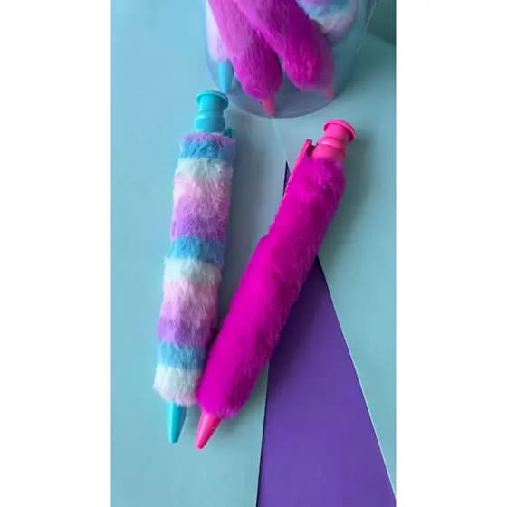 Caneta Esferográfica Gigante BRW com Escrita Suave e Precisa 1.0mm