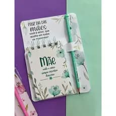 KIT DIA DAS MÃES 1 CADERNINHO + 1 LÁPIS