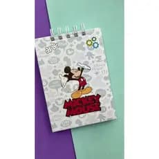 Bloquinho Personalizado Capa Dura 15,5x11cm com Nome ou Logo | Folhas Decoradas | 50, 100 ou 180 Folhas