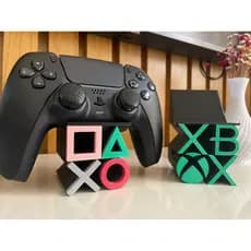Suporte Porta Controle PS5 / XBOX One/X/S Gamer Minimalista Video Game Pla 3D Decoração Gamer Setup
