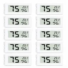 Kit 10 Termo Higrometro Digital Chocadeira
