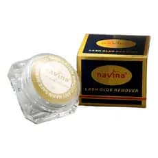 Removedor de Cola para Cílios Navina - Pasta 5g: Sem Danos e Sem Irritação