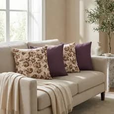 Capa de Almofadas Kit 2, 4 ou 6  Pçs 40x40cm Gorgurinho com zíper | Decorativa para Sala, Quarto