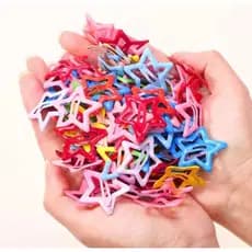 KIT HAIR CLIP TIC TAC ESTRELA CARTELA C/10