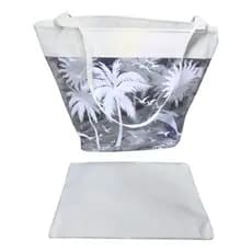 Bolsa Verão Impermeável Com Necessaire Zíper Piscina Praia