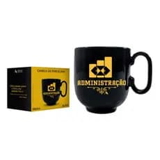 Caneca 350ml Administração + Caixa Presente Formatura Admist