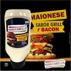 Maionese mantarella sabor bacon, e outros sabores entre e escolha o seu  preferido.