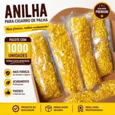 1000 Anilhas Amarelas 6mm  Profissional