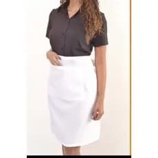 Avental Saião Saia barman  garçom avental oxford 58x68 cm