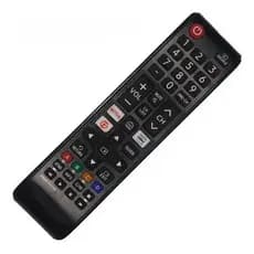 Controle Remoto Samsung led lcd 4k com teclas netflix globoplay e Primevideo