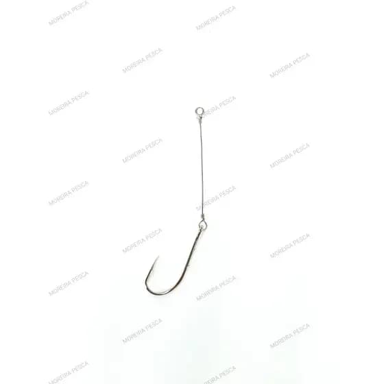 Anzol pesca 4330 tamanhos pequenos no fio duro encastoado
