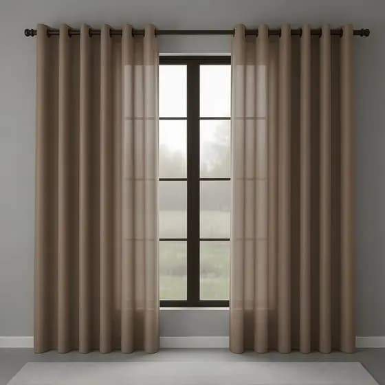Cortina Roma Grande 2,00x1,70 e 3,00x2,20 para Sala Quarto Cozinha - Pronta Entrega