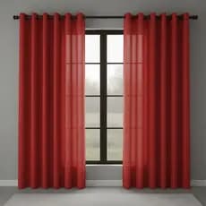 Cortina Roma Grande Lisa 2x1,70 ou 3x2,20 Sala Quarto e Cozinha - Envio Rápido