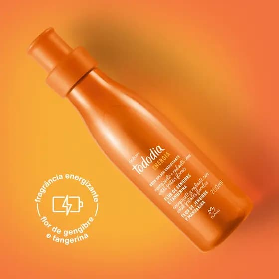 Tododia Flor de Gengibre e Tangerina Body Splash Feminino