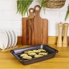 Assadeira Com Grill Nona Em Aço Carbono Basic+