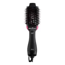 Escova Secador De Cabelo Britânia 1300w 230°c Secador Bivolt Preto Com Rosa 127/220v
