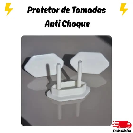 24 Protetor de Tomada Kit Segurança de Bebê Contra Choque