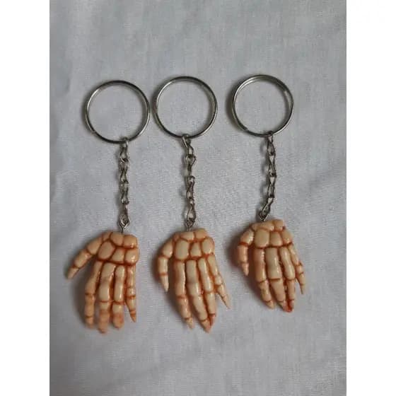 Chaveiro Mão de Esqueleto