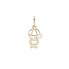 Pingente Menino em Ouro 18K 750  Legítimo Garantia Eterna