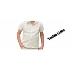 Camisa infantil beje / Roupa infantil festa aniversário/ Camisa bege linho