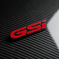 Emblema GSI - GSI 16V Opel Personalizado GM Vauxhall Badge