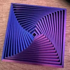 Brinquedo Anti Stress Quadrado Móvel Ansiedade Sensorial som satisfatório TEA Hiperatividade Fidget