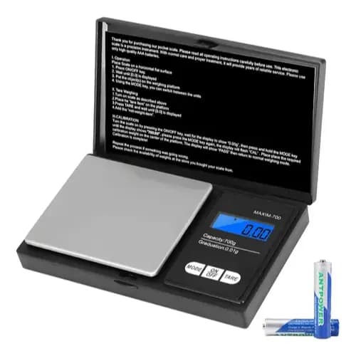 Mini Balança Alta Precisão Digital 0,1g - 1000g