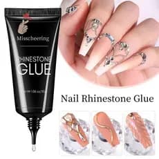 [PEBR] Gel De Cola De Strass Para Unhas De Manicure 15/30ml Adesivo Super Forte Transparente Arte Em Decorações De Joias
