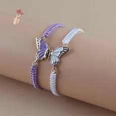 [PEBR] 2 Peças Pulseira De Casal Tecida À Mão Simples Para Mulheres E Homens Elegante Versátil Tecido Presentes [fa]