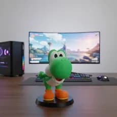 Suporte de Controle Yoshi Mario xbox playstation.