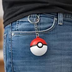 Chaveiro Pokebola - Pokémon - 3d
