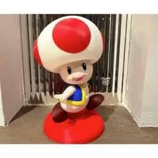 Toad Super Mario Bros Cogumelo Action Figure